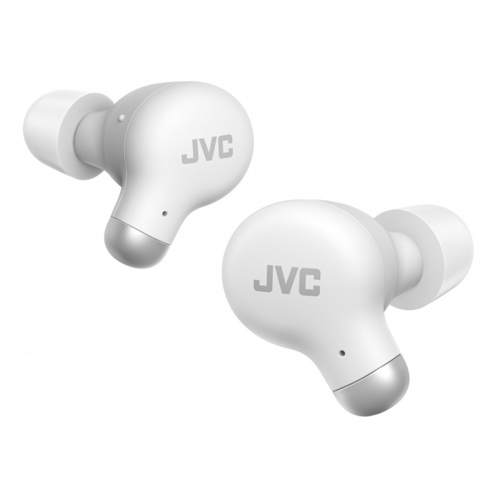 JVC HA-A25T True Wireless in-ear hörlurar med brusreducering, vit