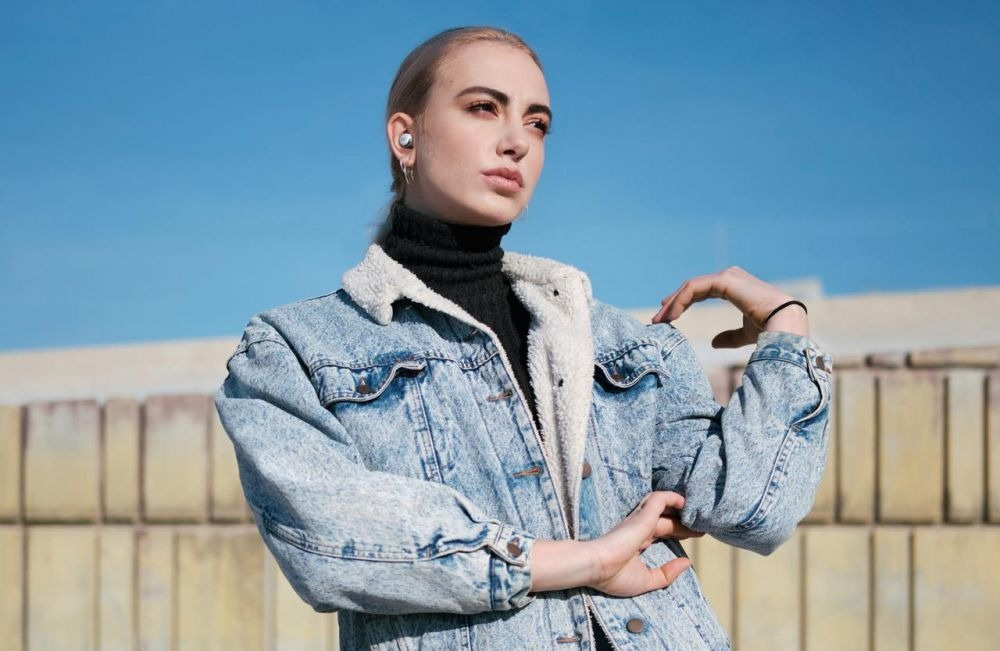 JVC HA-A30T True Wireless in-ear hörlurar med brusreducering, vit