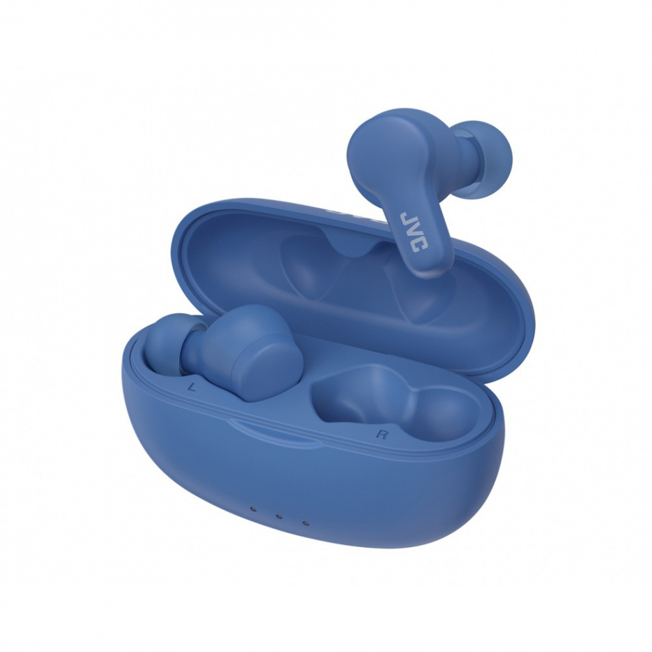 JVC HA-A7T2 Gumy True Wireless in-ear hörlurar, blå
