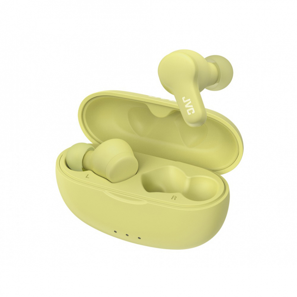 JVC HA-A7T2 Gumy True Wireless in-ear hörlurar, grön