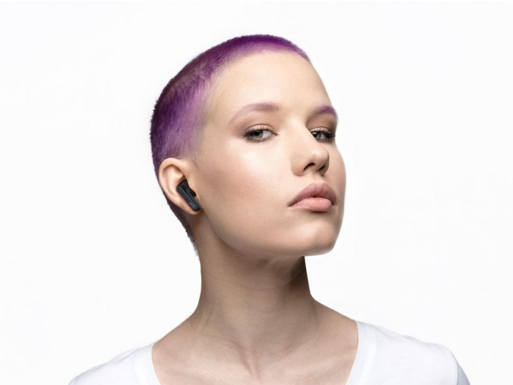 JVC HA-A9T True Wireless in-ear hörlurar, svart