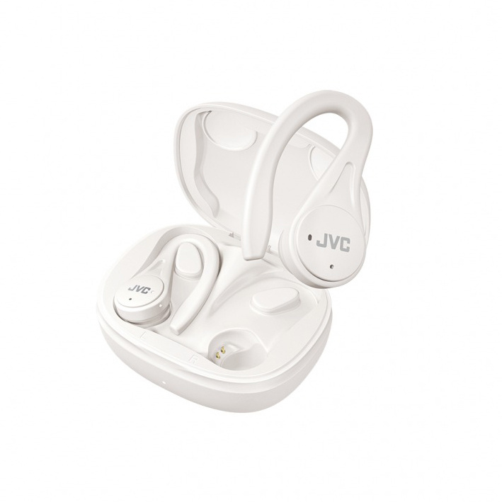 JVC HA-EC25T True Wireless sporthörlurar, vit