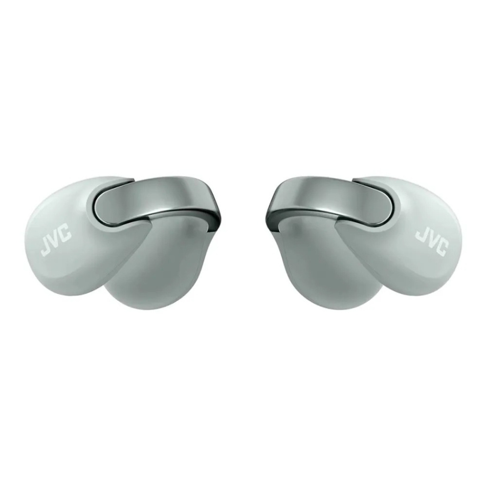 JVC HA-NP1T True Wireless in-ear hörlurar med öronklämma, grå