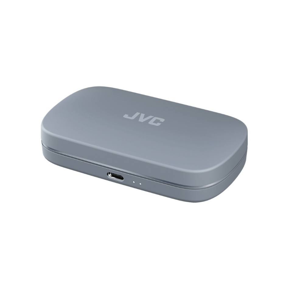 JVC HA-NP40T trådlösa IPX4-klassade hörlurar med Bluetooth, blå