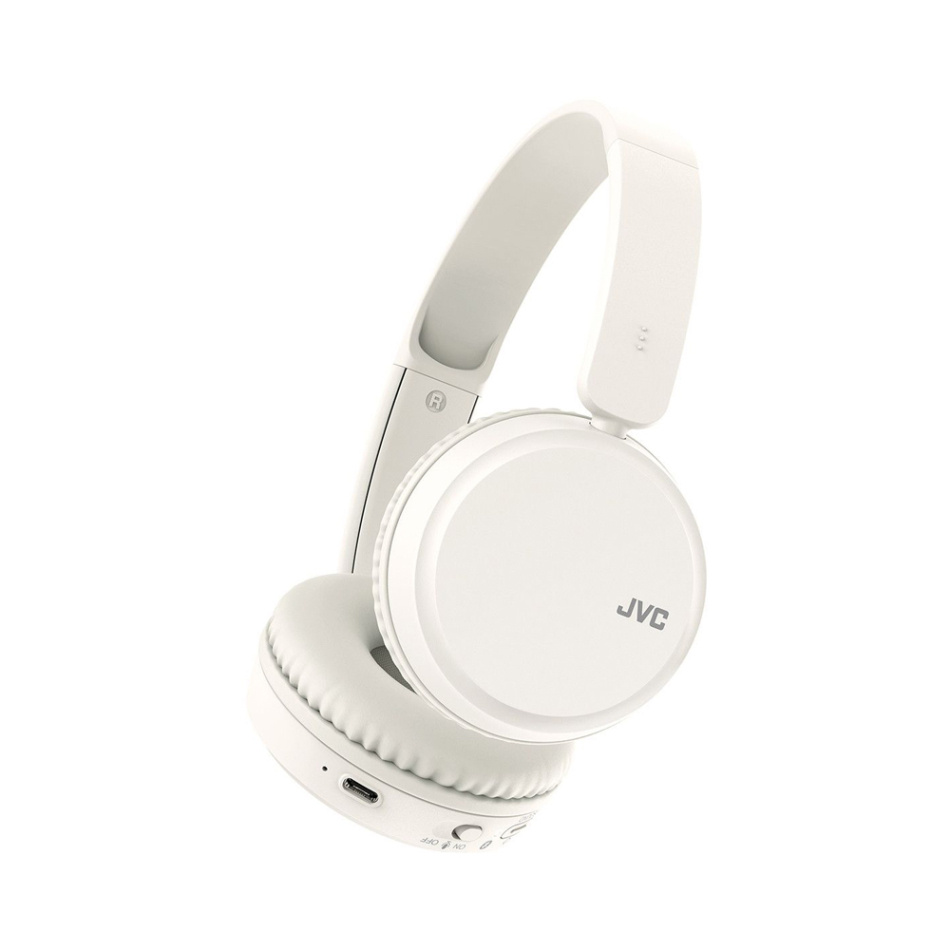 JVC HA-S36W Bluetooth on-ear hörlurar, vit