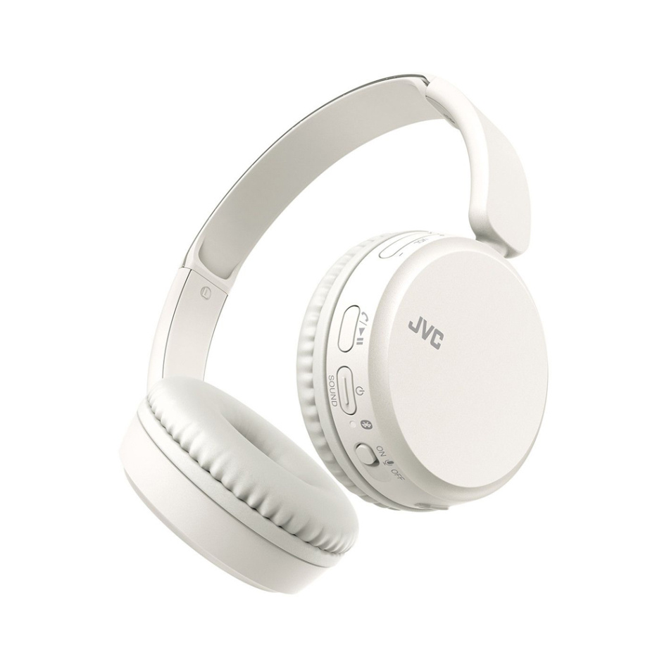 JVC HA-S36W Bluetooth on-ear hörlurar, vit