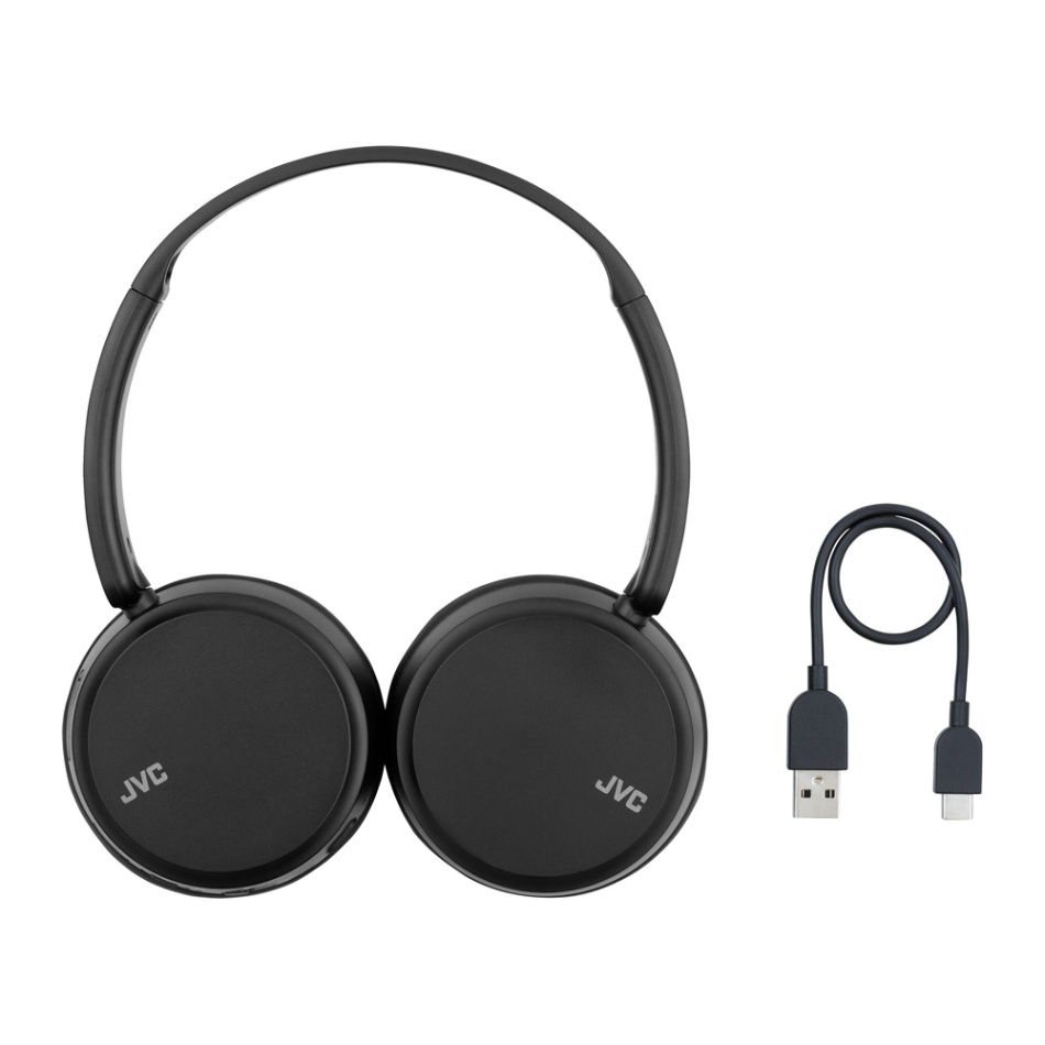 JVC HA-S36W Bluetooth on-ear hörlurar, svart