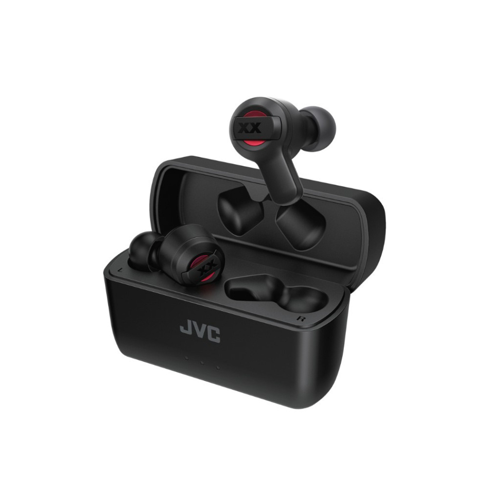 JVC HA-XC62T trådlösa in-ear hörlurar med IP55-klassning, svart