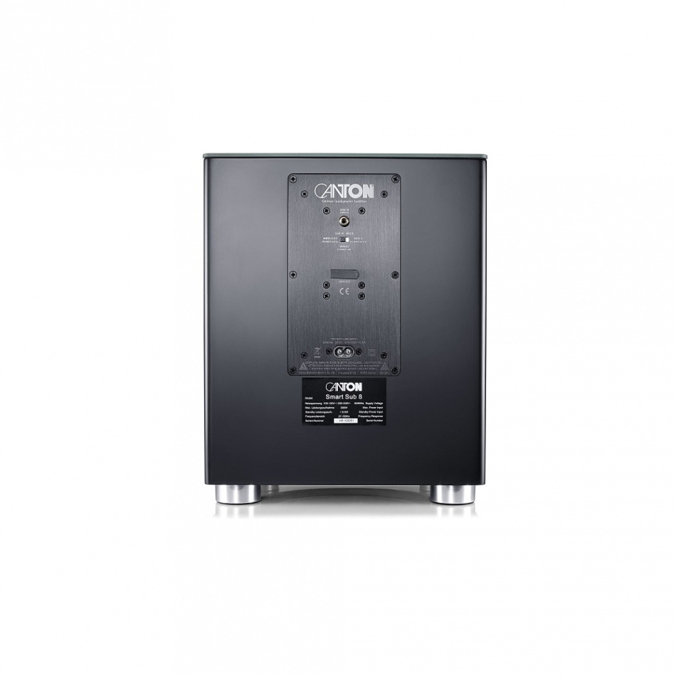Canton Smart Sub 8, svart