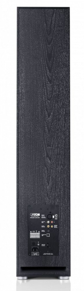 Canton Smart GLE 9 aktiva golvhögtalare, svart par Returexemplar