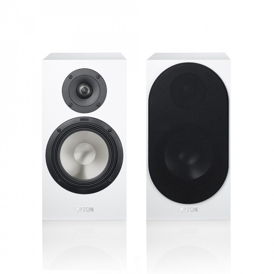 Canton GLE 30 stativhögtalare, vitt par