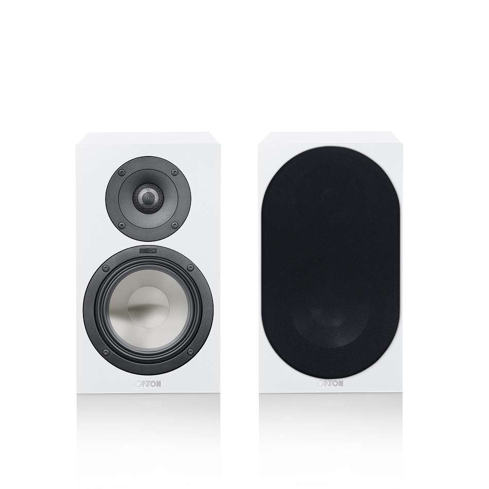 Canton GLE 20 stativhögtalare, vitt par