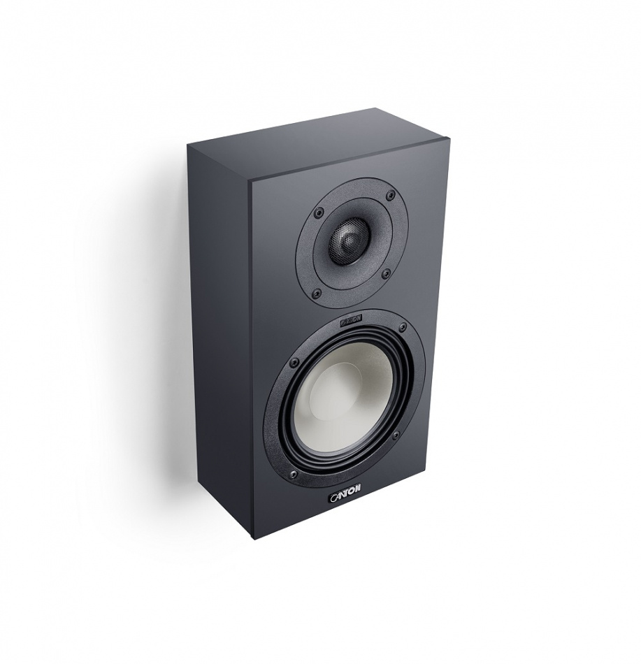 Canton GLE 10 vägghögtalare, svart par