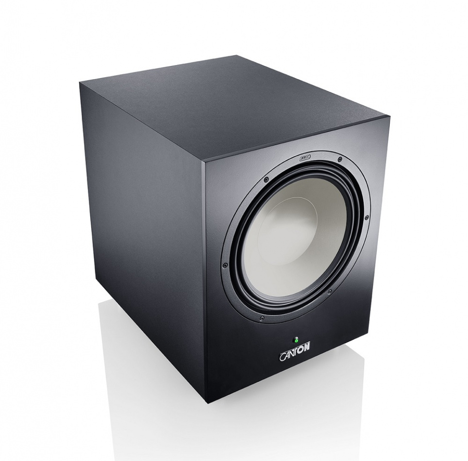Canton Power Sub 8, aktiv subwoofer svart