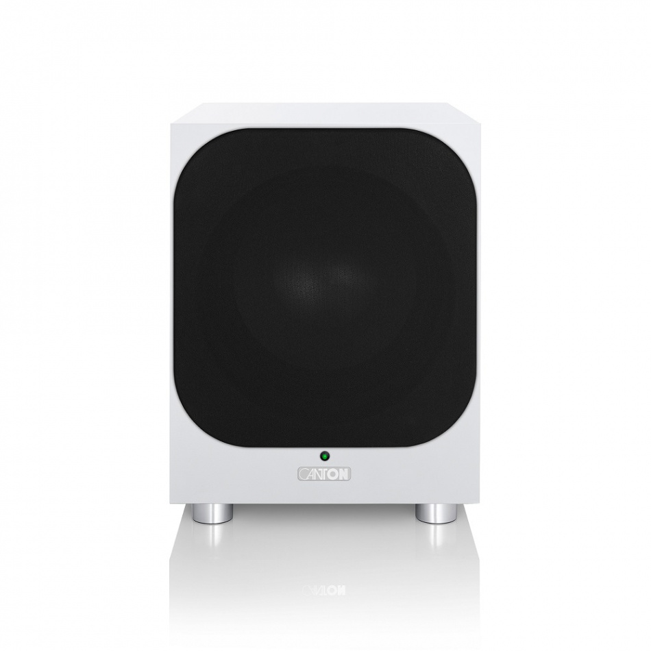 Canton Power Sub 10, aktiv subwoofer vit