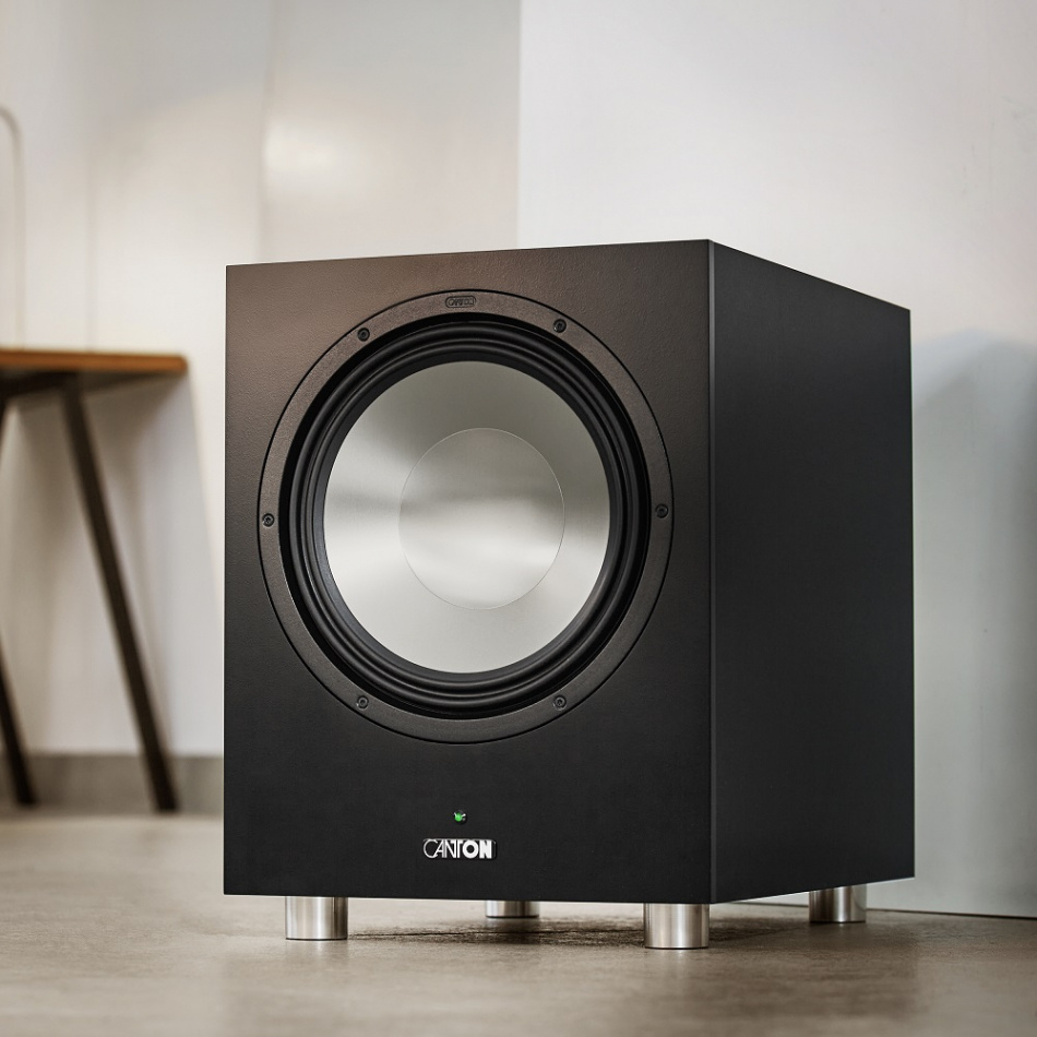 Canton Power Sub 12, aktiv subwoofer svart