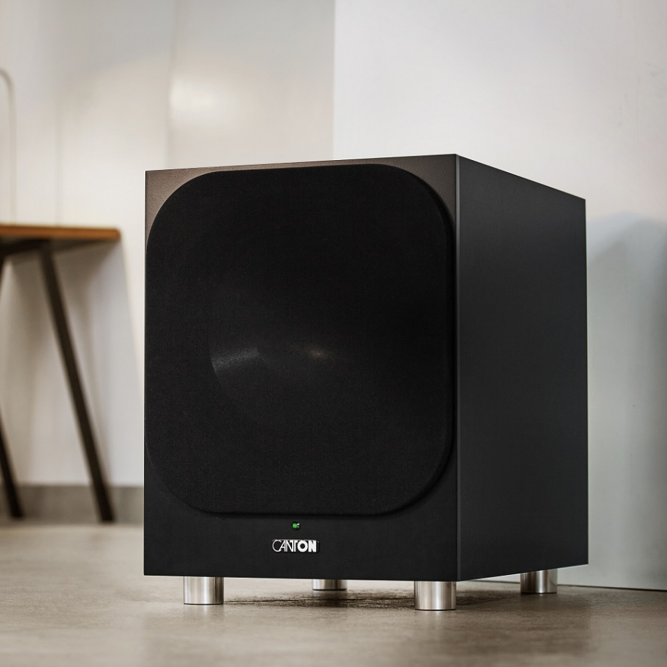Canton Power Sub 12, aktiv subwoofer svart