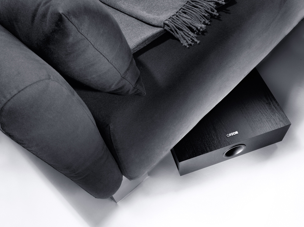 Canton ASF75 SC aktiv subwoofer, svart