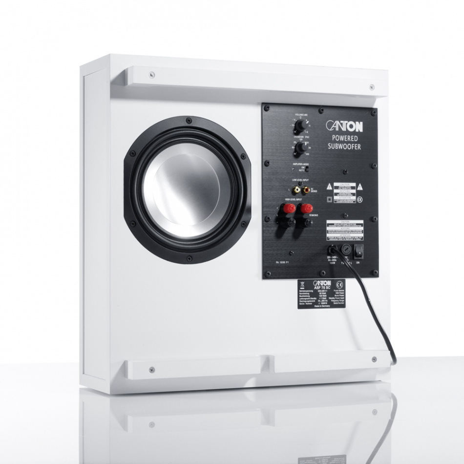 Canton ASF75 SC aktiv subwoofer, vit