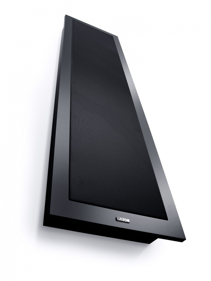 Canton Atelier 1100 vägghögtalare svart, styck