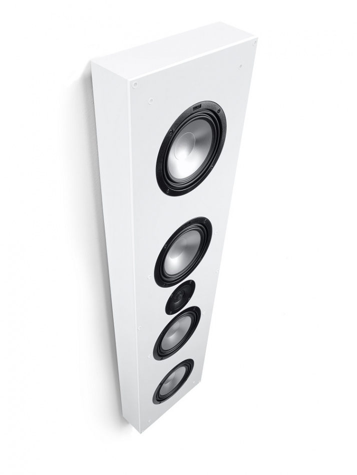 Canton Atelier 1100 vägghögtalare vit, styck