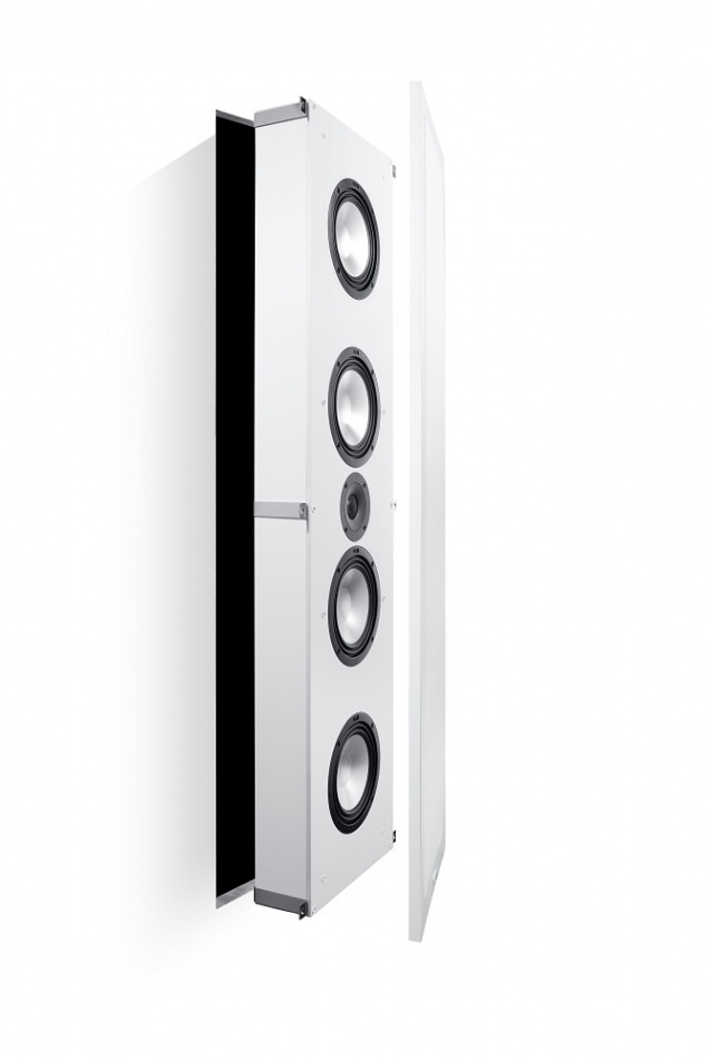 Canton Atelier 1100 vägghögtalare vit, styck