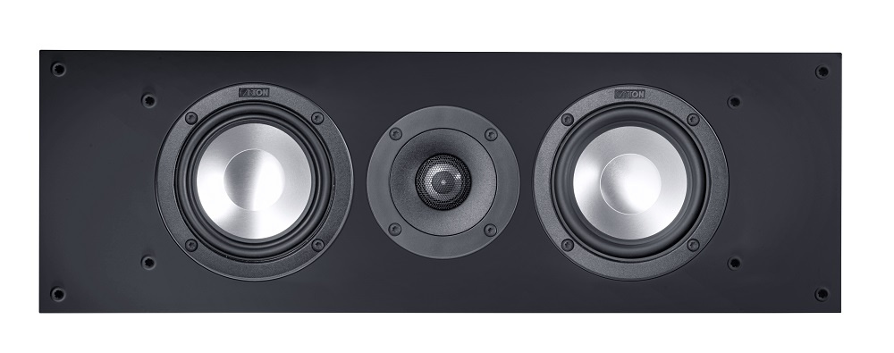 Canton Atelier 550 OnWall/InWall centerhögtalare svart, styck