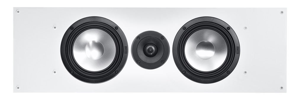 Canton Atelier 750 OnWall/InWall centerhögtalare vit, styck