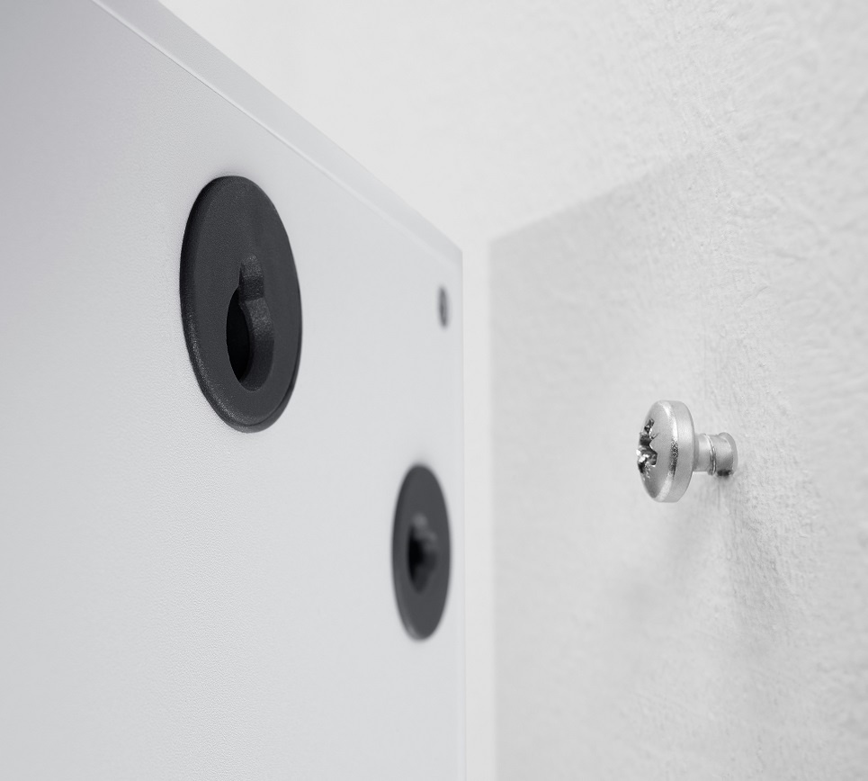 Canton Atelier 750 OnWall/InWall centerhögtalare vit, styck