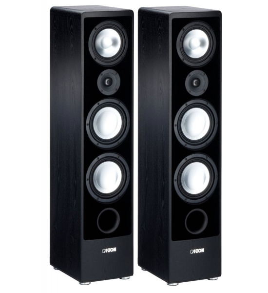 Canton Ergo 690DC golvhögtalare, svart par