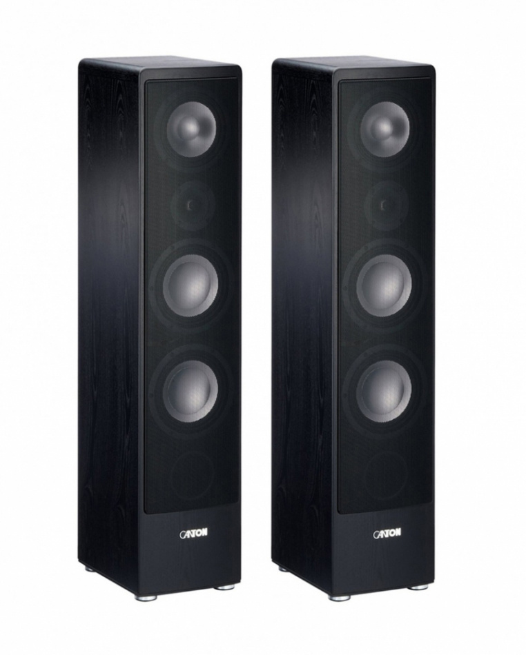 Canton Ergo 690DC golvhögtalare, svart par
