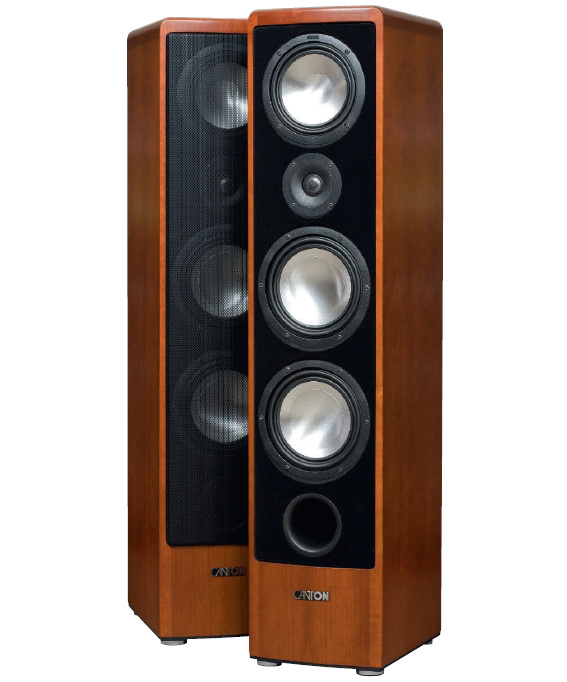 Canton Ergo 690DC golvhögtalare, körsbär par