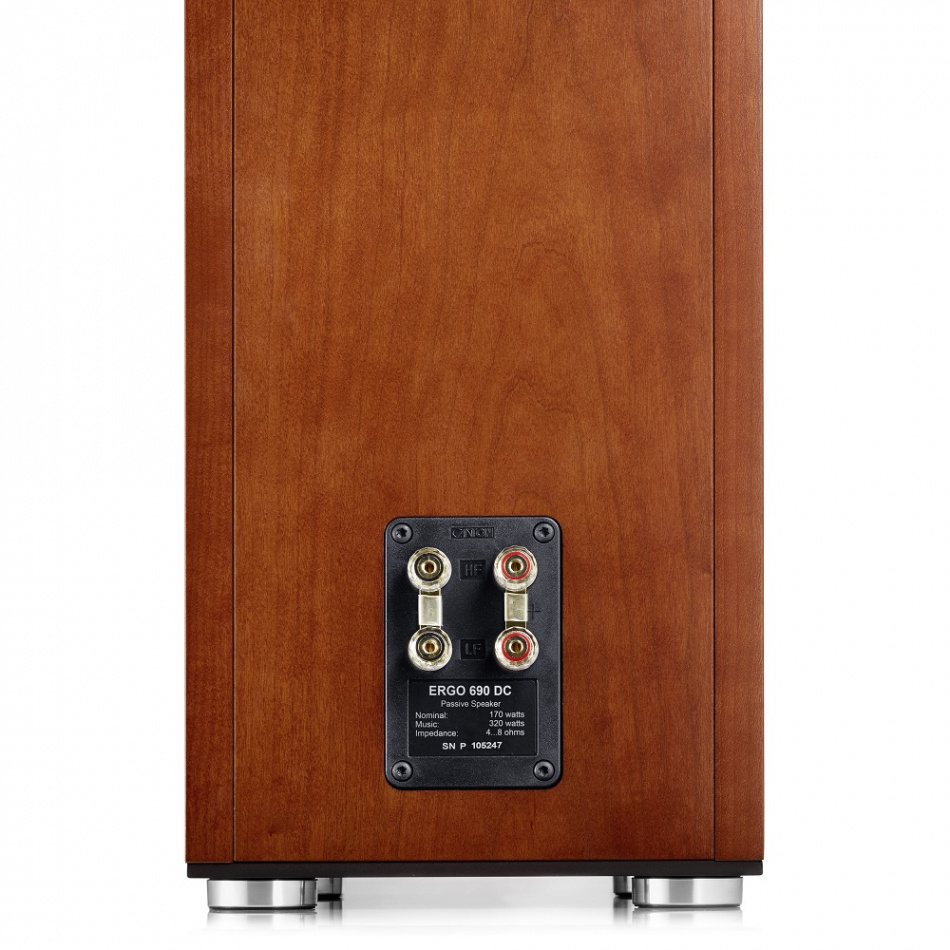 Canton Ergo 690DC golvhögtalare, körsbär par