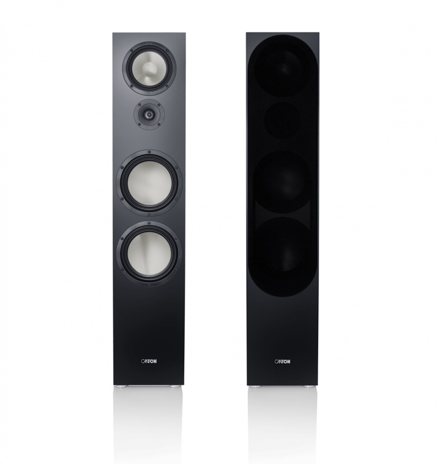 Canton GLE 100 golvhögtalare, svart par