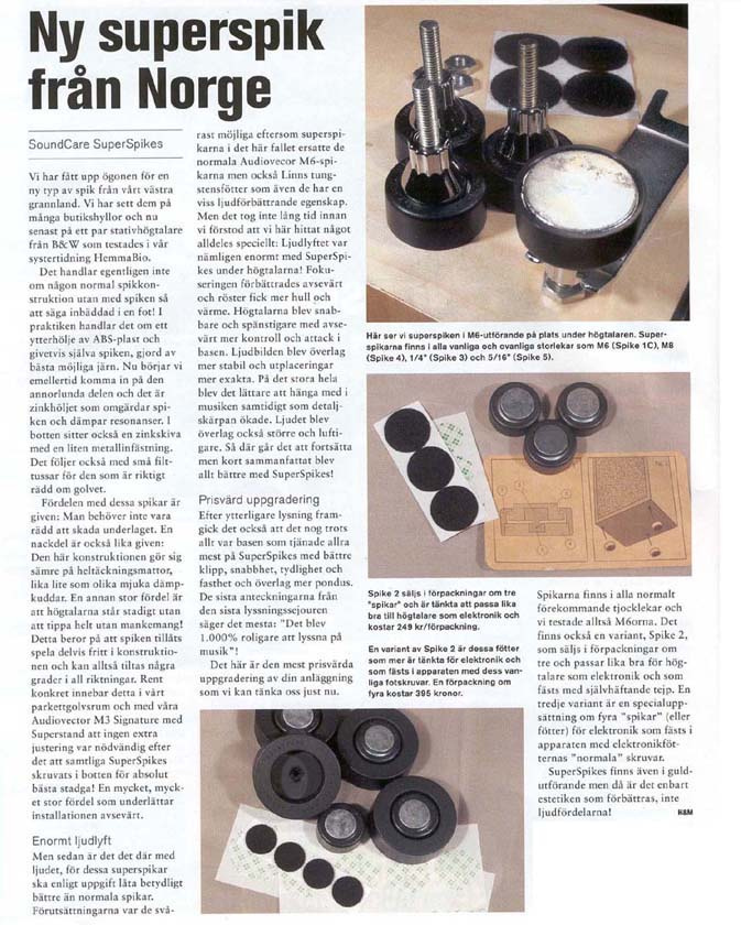 Soundcare Superspike Feet, 4-pack