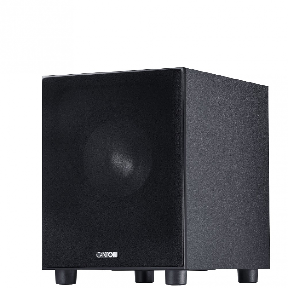 Canton Sub 12.4, aktiv subwoofer svart