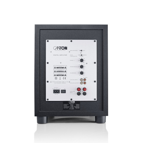 Canton Sub 12.4, aktiv subwoofer svart