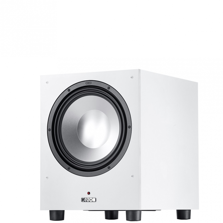 Canton Sub 12.4, aktiv subwoofer vit