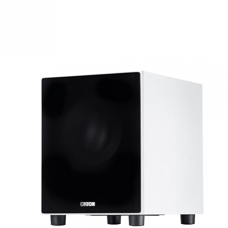 Canton Sub 12.4, aktiv subwoofer vit