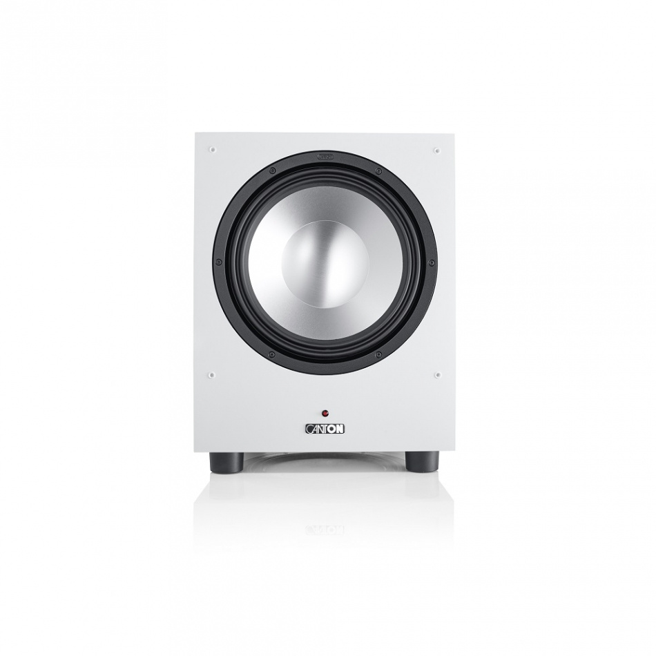 Canton Sub 12.4, aktiv subwoofer vit