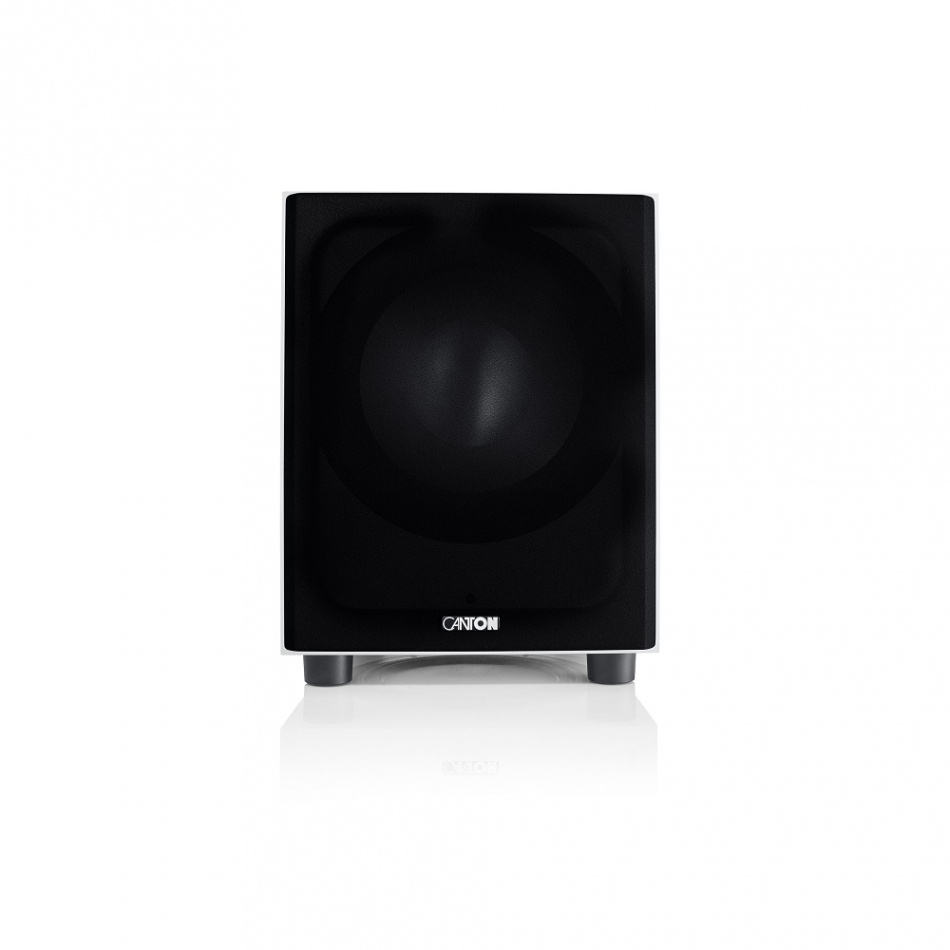 Canton Sub 12.4, aktiv subwoofer vit