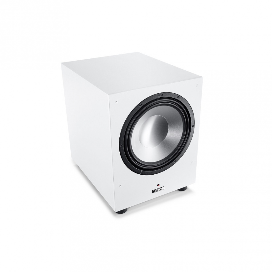 Canton Sub 12.4, aktiv subwoofer vit