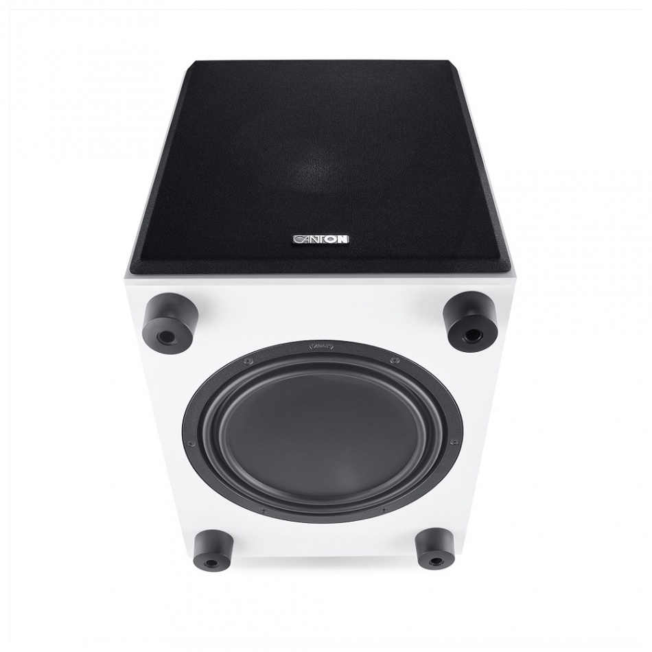 Canton Sub 12.4, aktiv subwoofer vit
