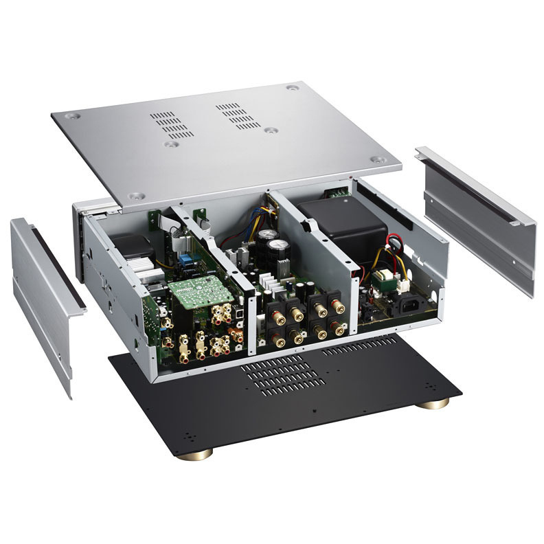 Pioneer N-70AE nätverksspelare/DAC, svart