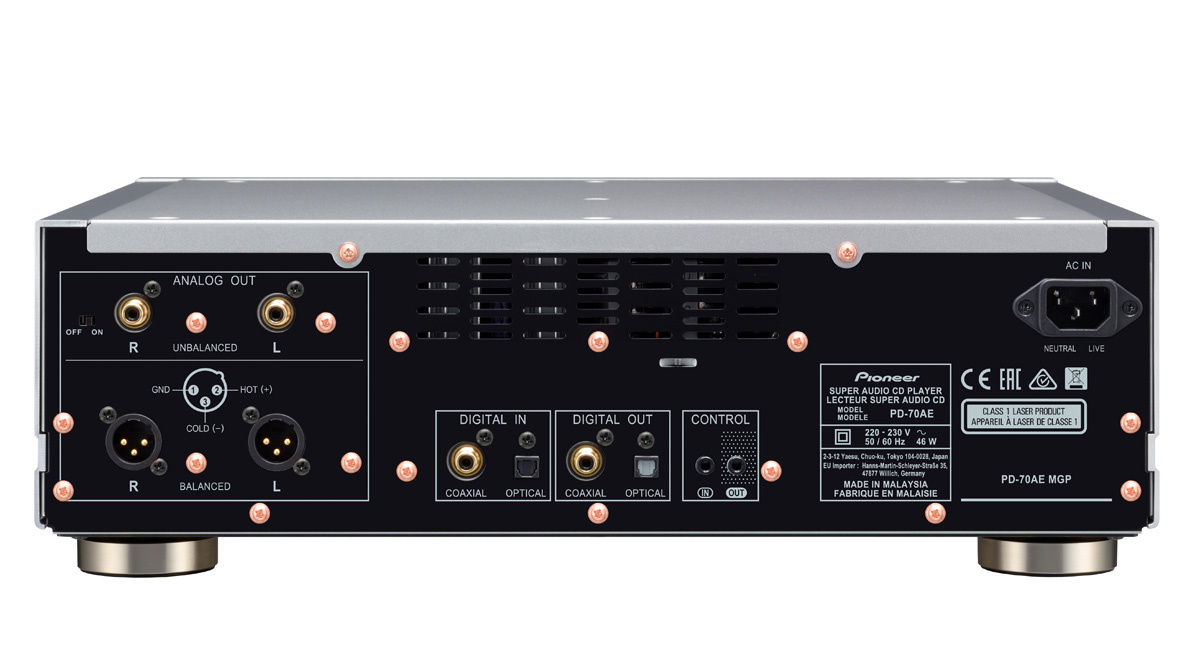 Pioneer PD-70AE CD-spelare med DAC, silver
