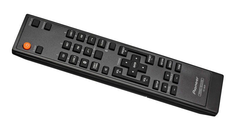 Pioneer SX-10AE stereoreceiver, svart