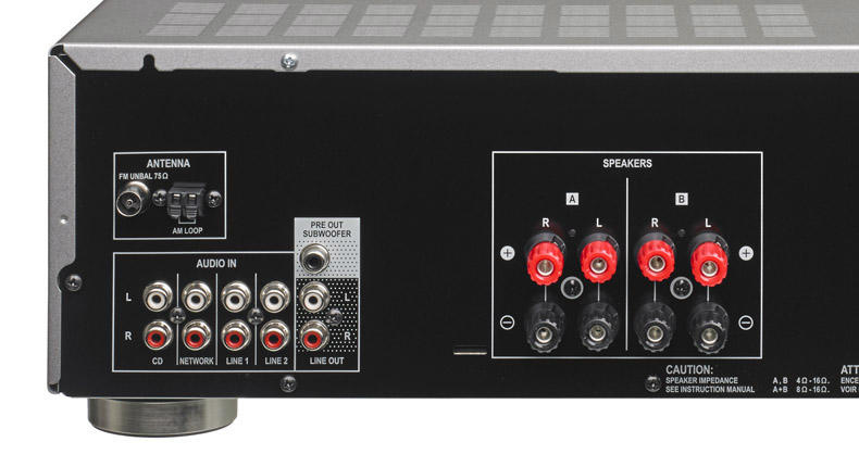 Pioneer SX-10AE stereoreceiver, silver