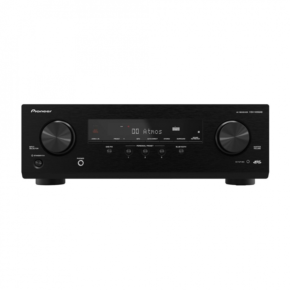 Pioneer VSX-535DAB hemmabioförstärkare med Bluetooth & Dolby Atmos