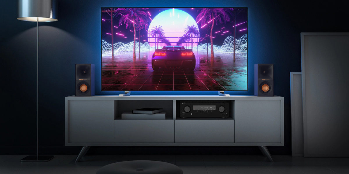 Pioneer VSX-535DAB hemmabioförstärkare med Bluetooth & Dolby Atmos