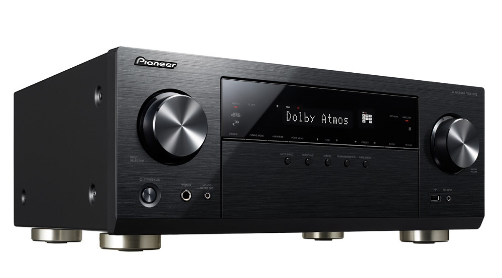 Pioneer VSX-932 bioförstärkare, svart